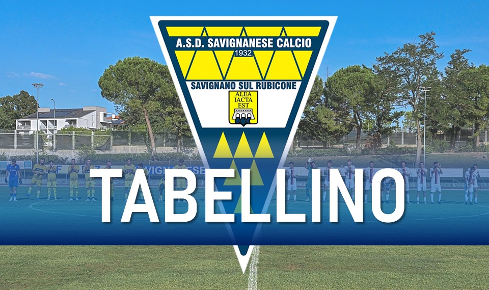 BELLARIVA vs SAVIGNANESE 0-3 (Tabellino)